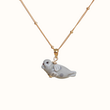 Harbour Seal Charm Necklace