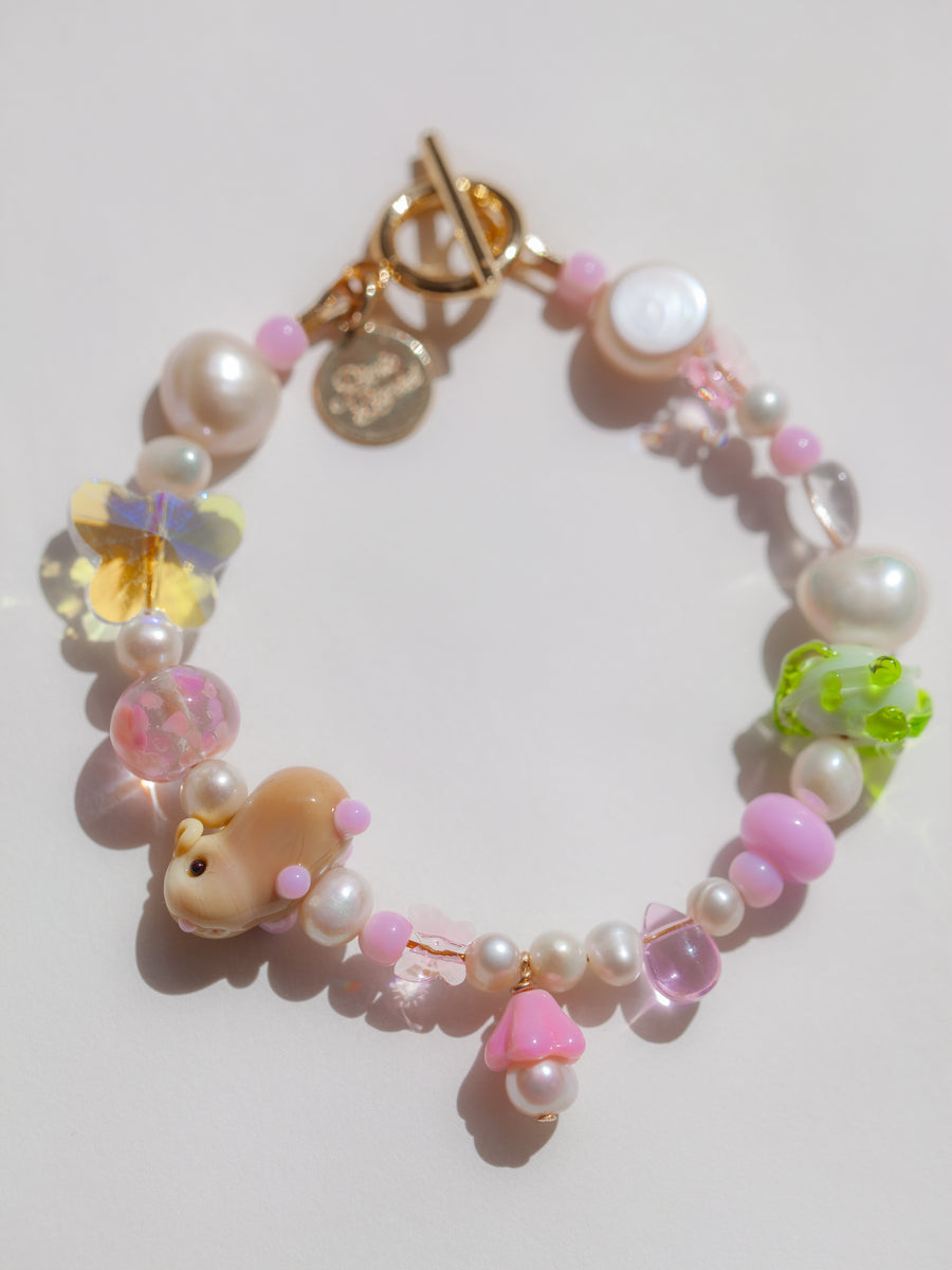 Golden Guinea Pig Bracelet