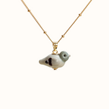 Pigeon Charm Necklace