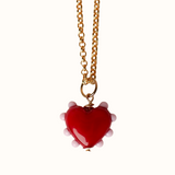 Scarlett Heart Charm Necklace