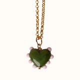 Forest Heart Charm Necklace