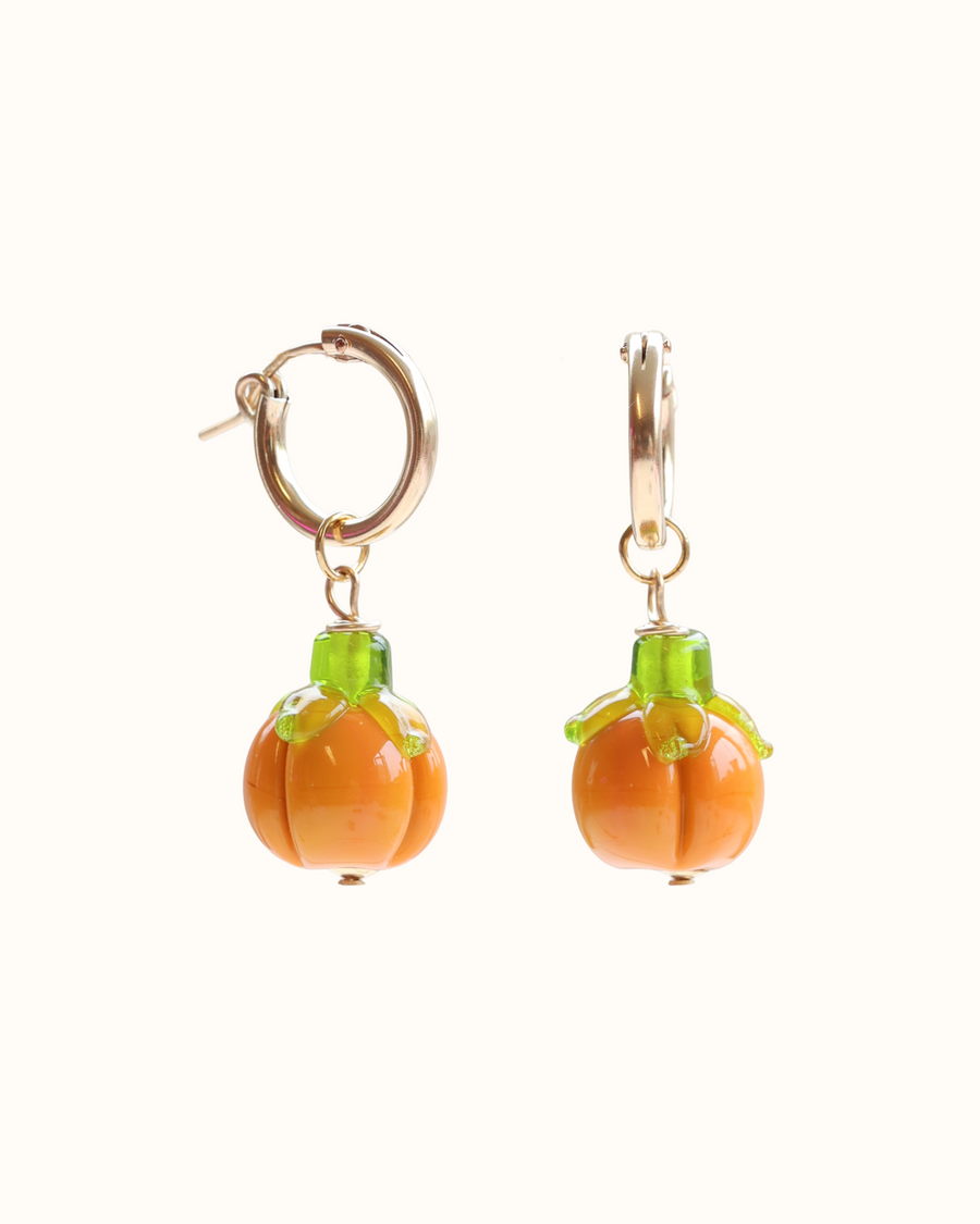 Pumpkin Earrings