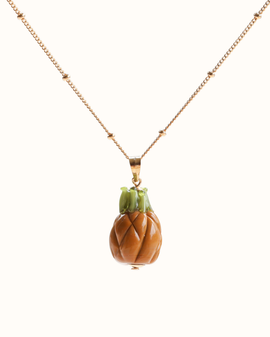 Pineapple Charm Necklace
