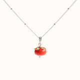 Tomato Charm Necklace
