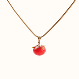 Tomato Charm Necklace
