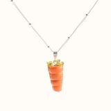 Carrot Charm Necklace