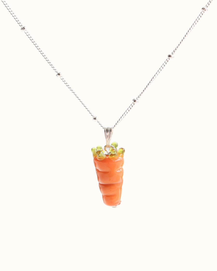 Carrot Charm Necklace