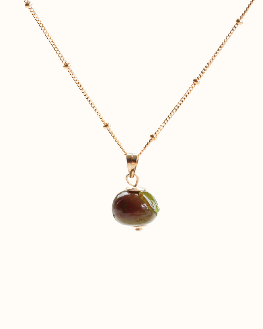 Apple Charm Necklace