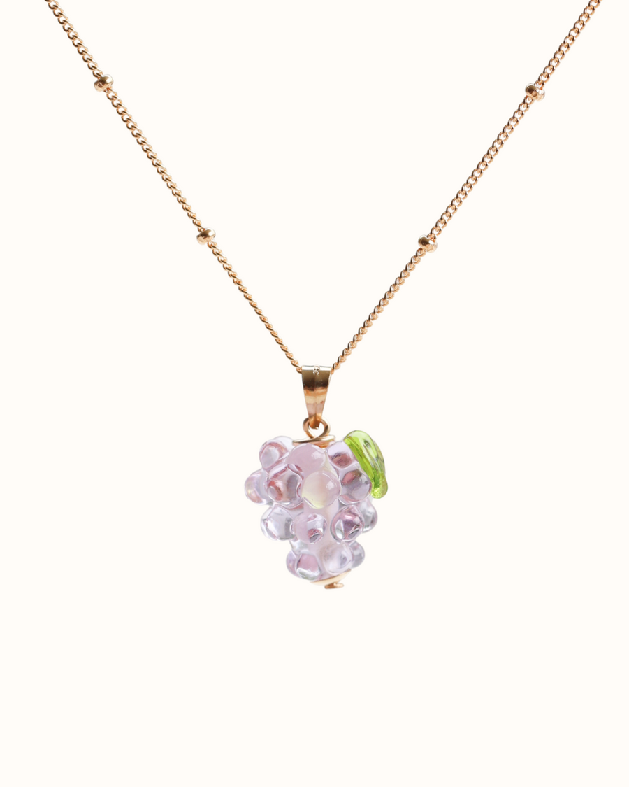 Grape Charm Necklace