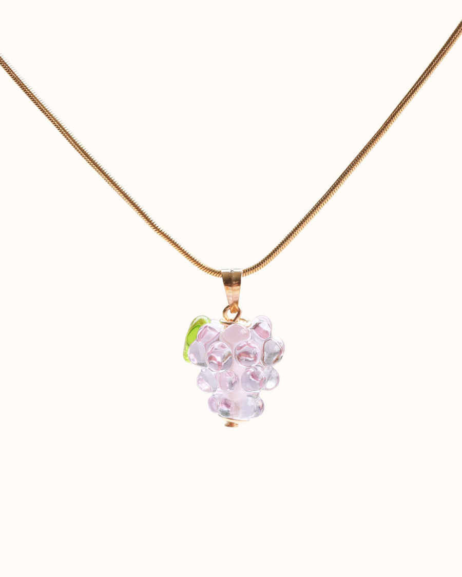 Grape Charm Necklace