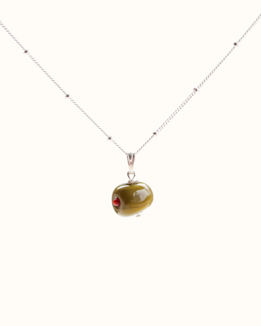 Olive Charm Necklace