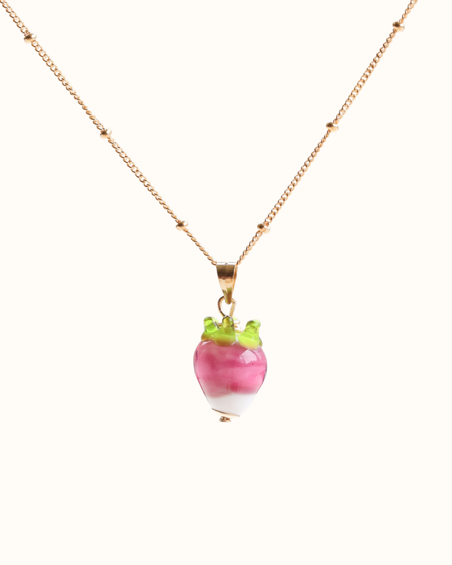 Radish Charm Necklace