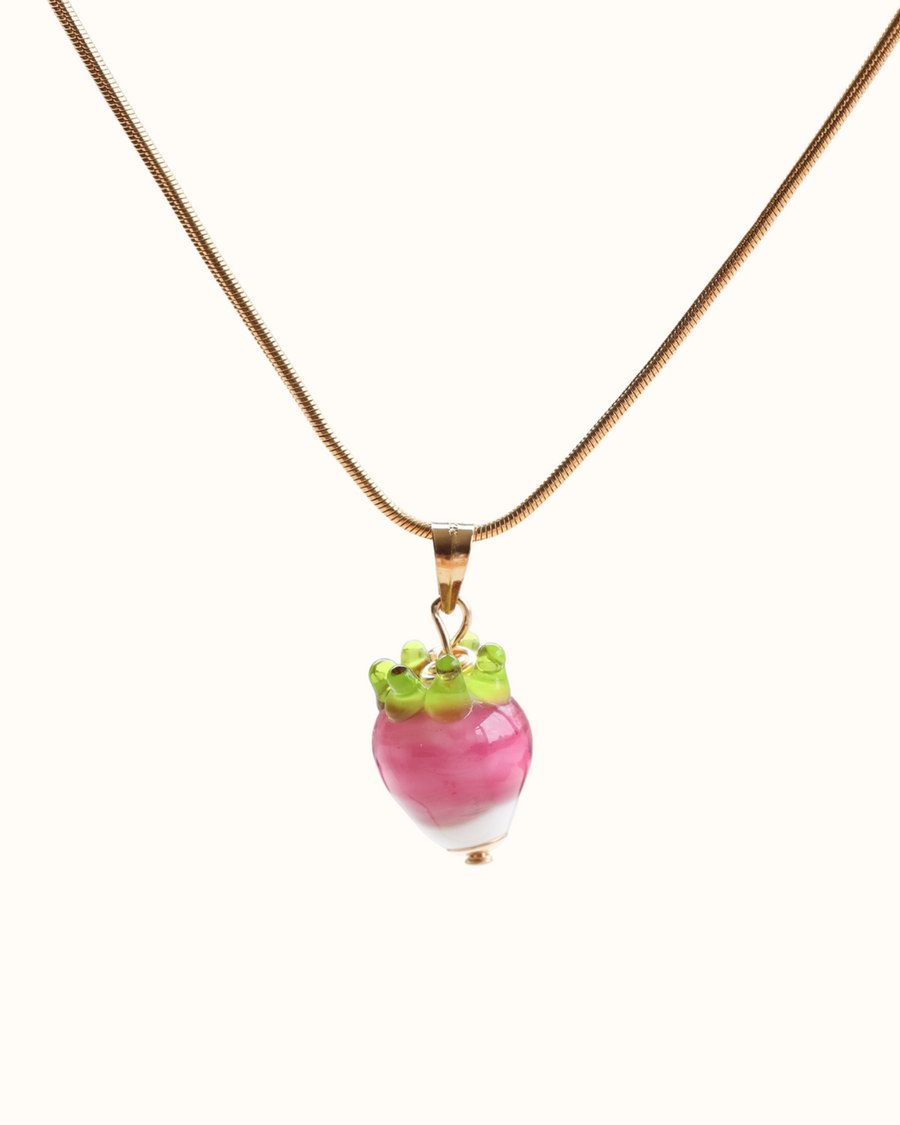 Radish Charm Necklace