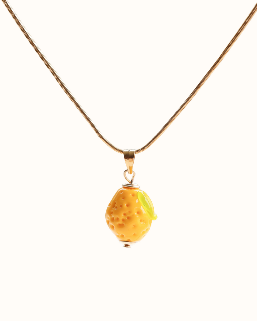 Lemon Charm Necklace