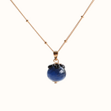 Blueberry Charm Necklace