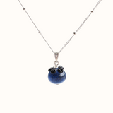 Blueberry Charm Necklace