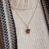 Acorn Charm Necklace