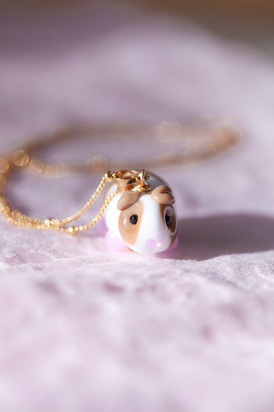 Guinea Pig Charm Necklace