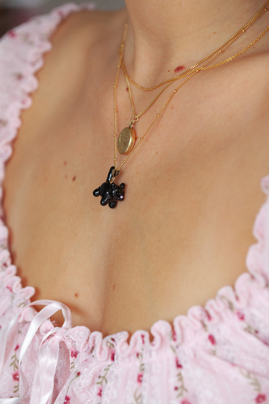 Kitty Cat Charm Necklace