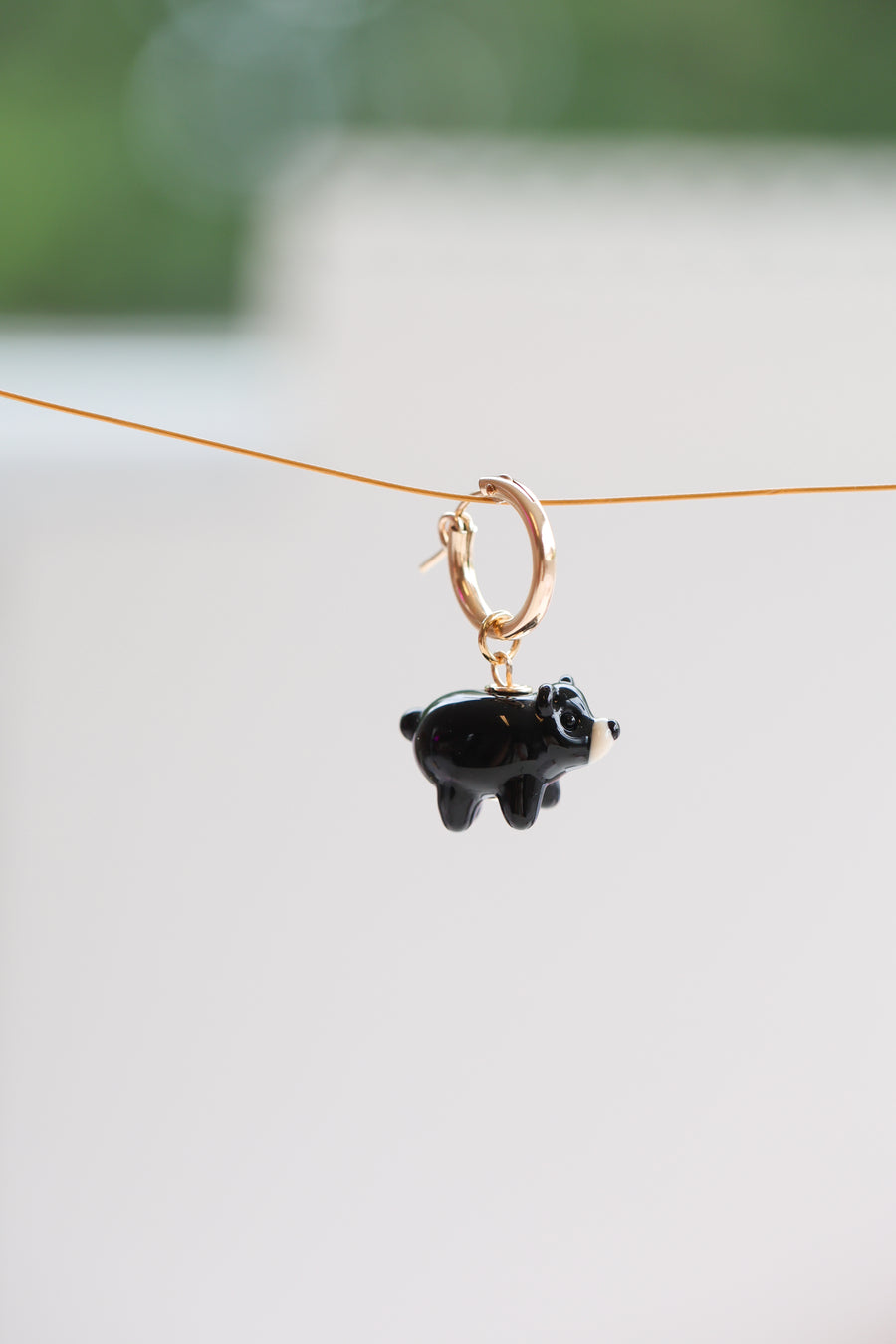 Black Bear Earrings