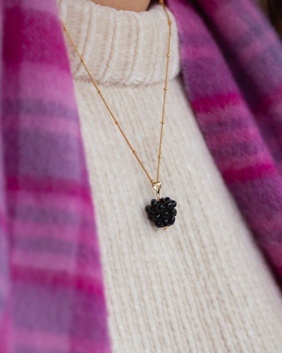 Blackberry Charm Necklace