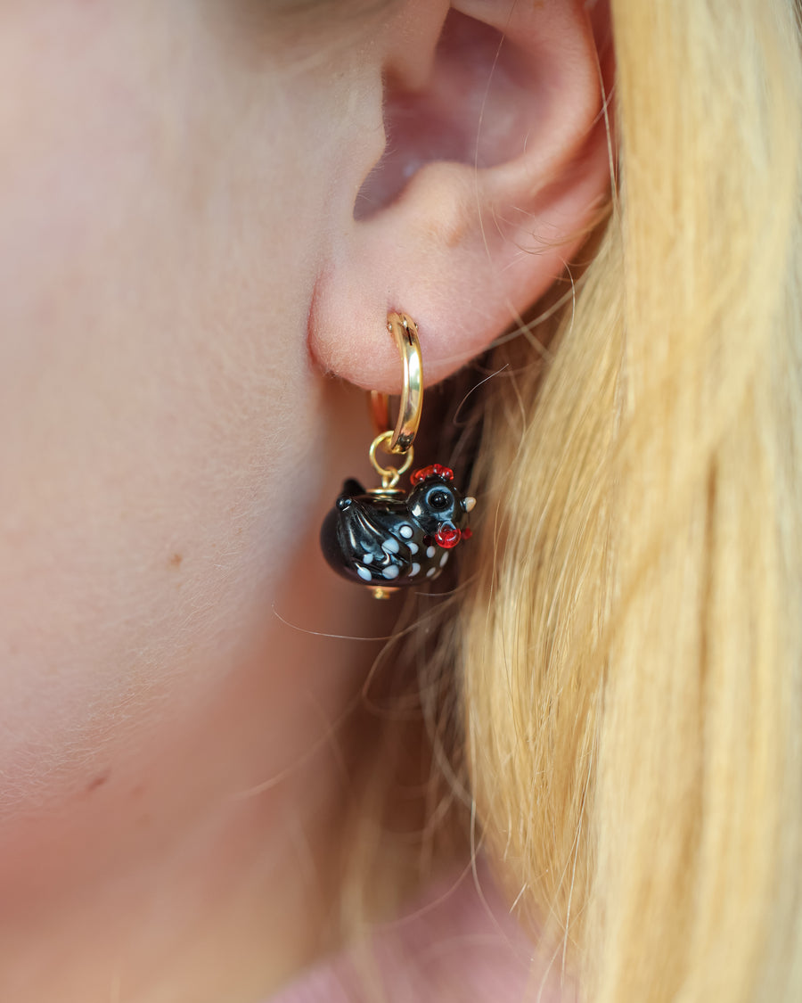 Spring Chicken Earrings