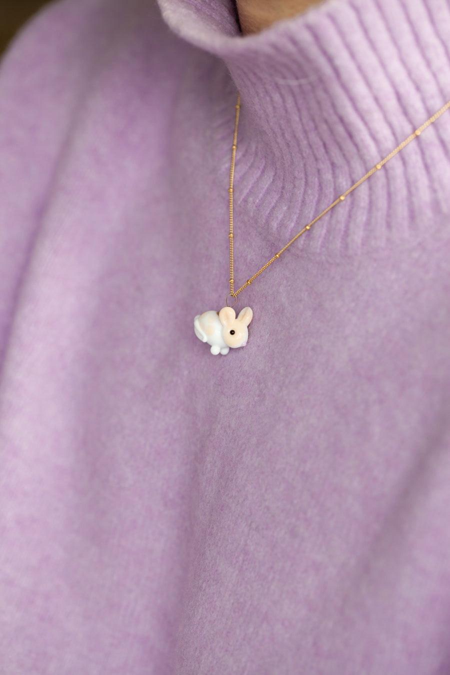 Bunny Charm Necklace