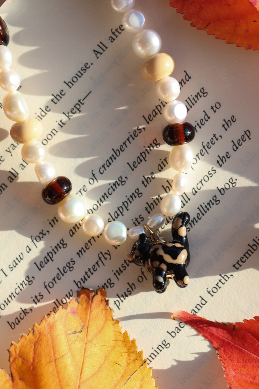Café Kitten Necklace