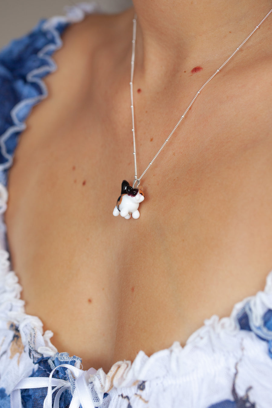 Kitty Cat Charm Necklace