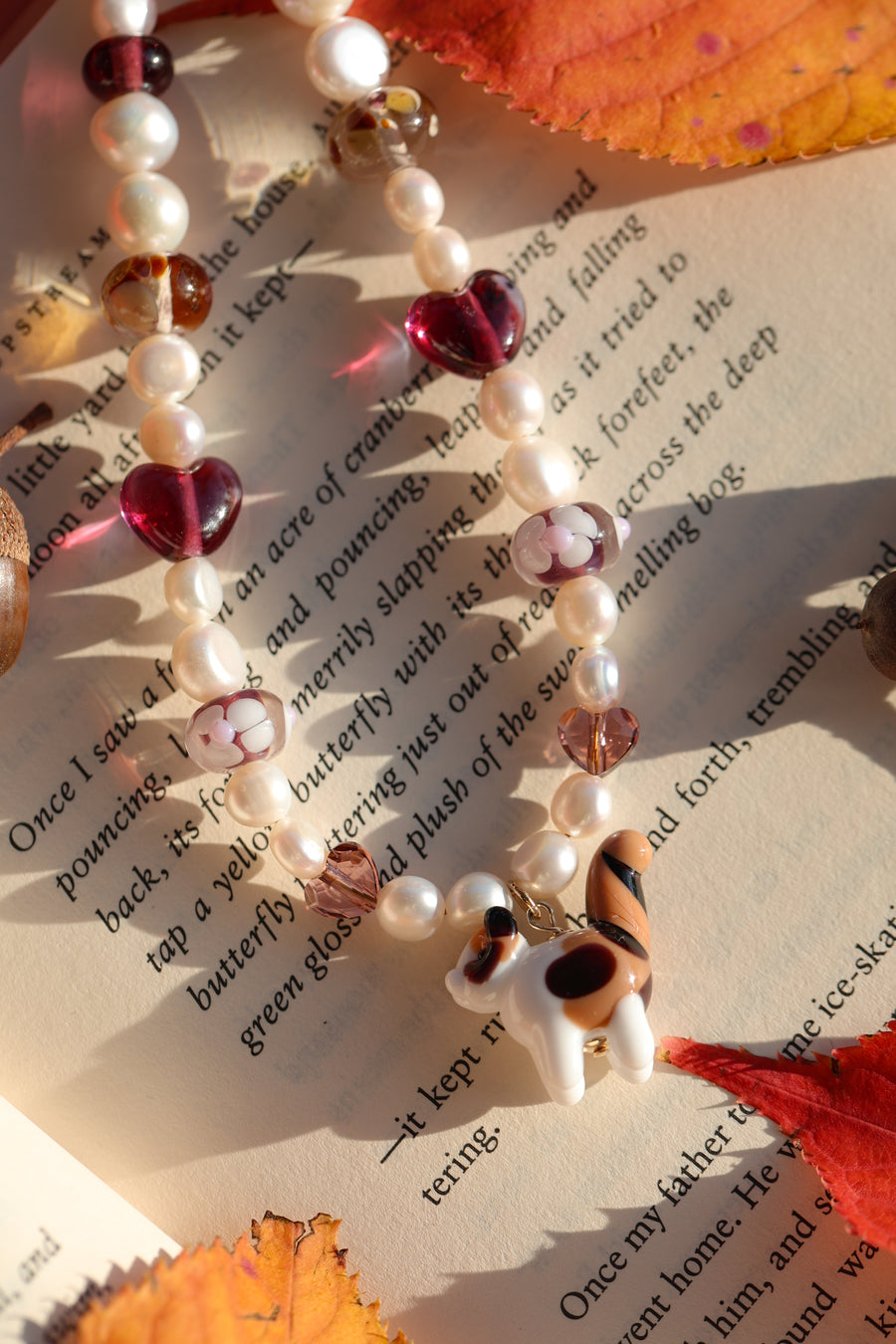 Cinnamon Swirl Necklace