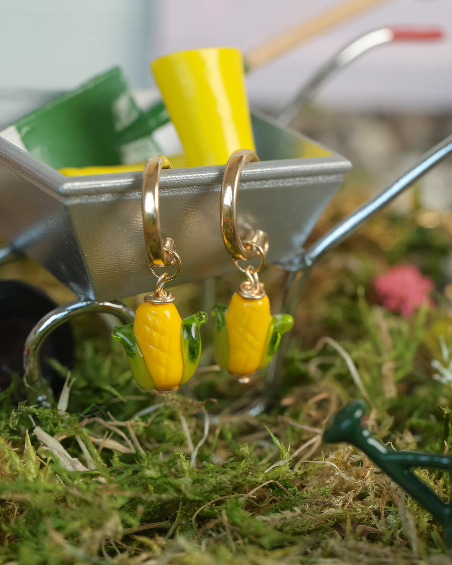 Corn Cob Earrings