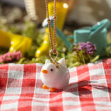 Puddle-Duck Charm Necklace