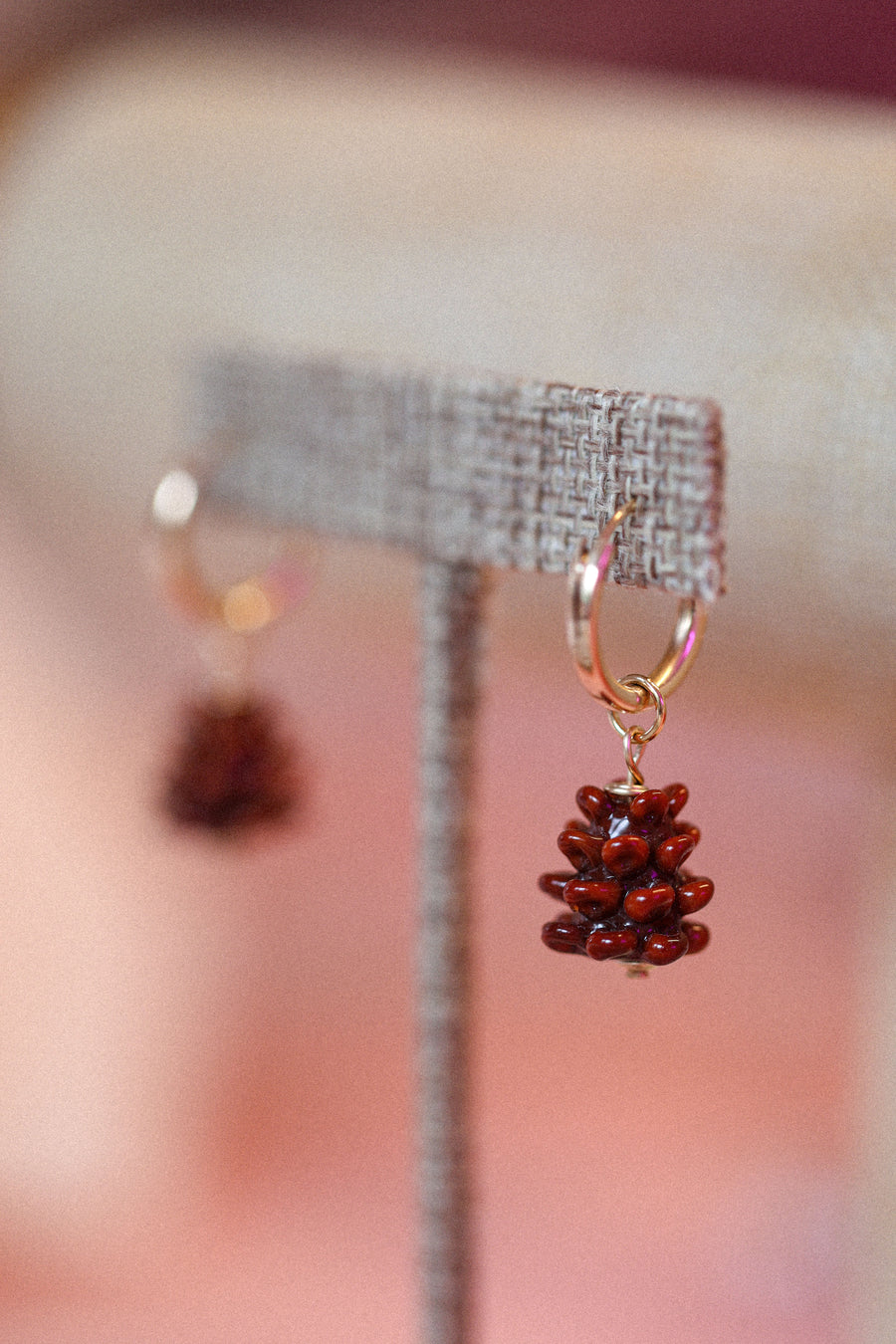 Pinecone Earrings