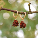 Pinecone Earrings