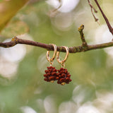 Pinecone Earrings