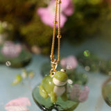 Frog Charm Necklace