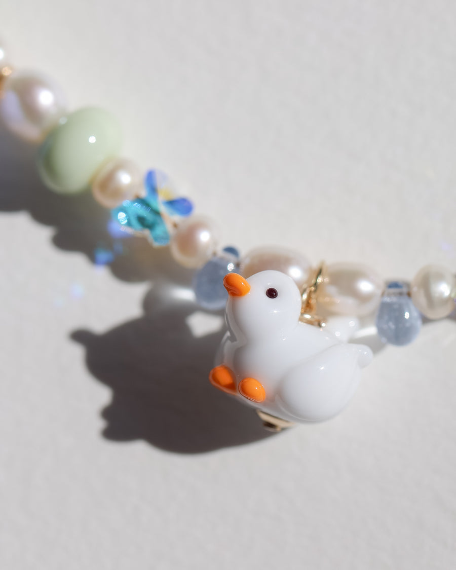 Puddle-Duck Necklace