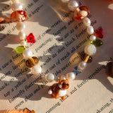 Fox in the Fallen Leaves Necklace