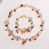 Fox in the Fallen Leaves Necklace