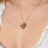 Garden Bunny Charm Necklace