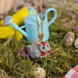 Spring Chicken Charm Necklace