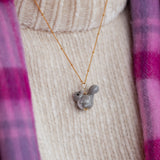 Little Squirrel Charm Necklace