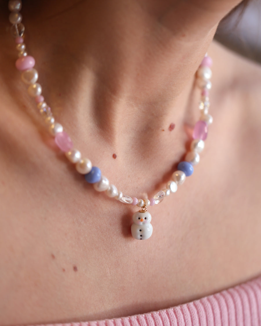 Snowy Necklace
