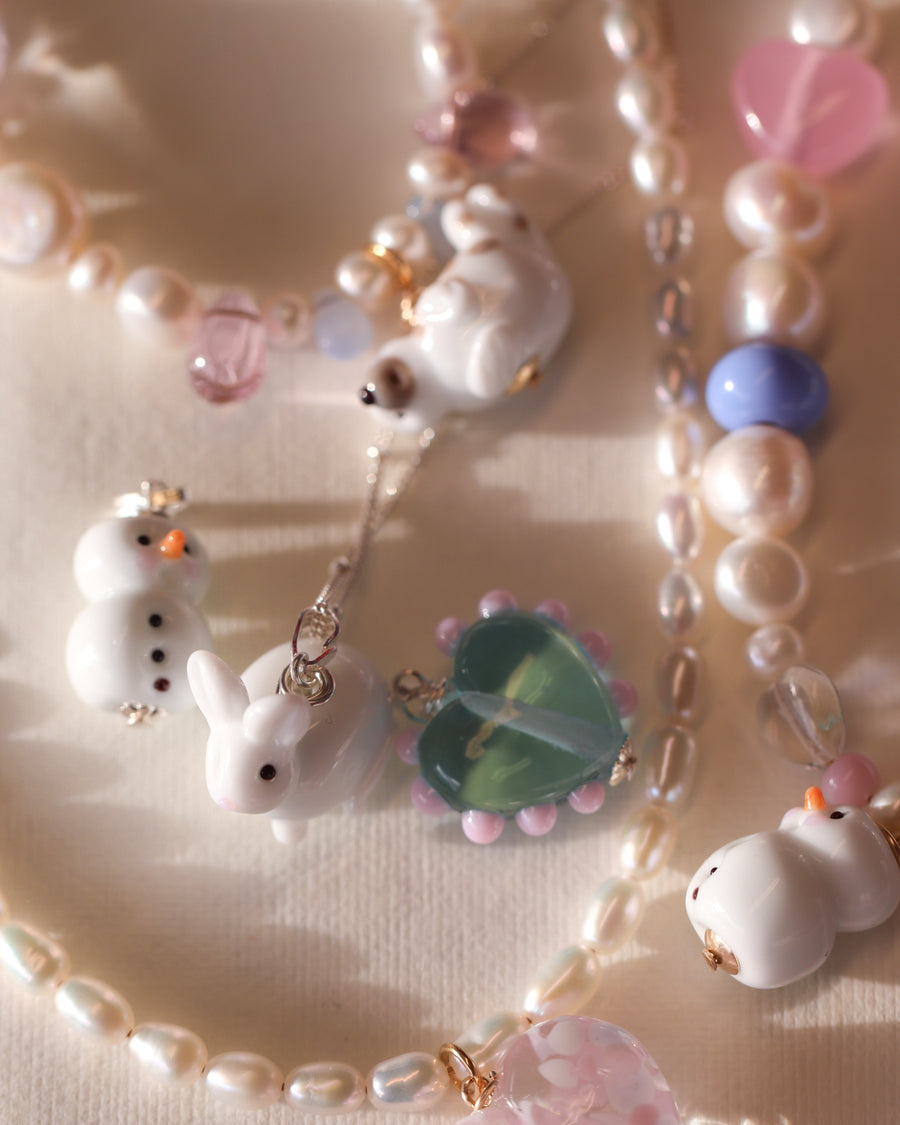 Snowman Charm Necklace