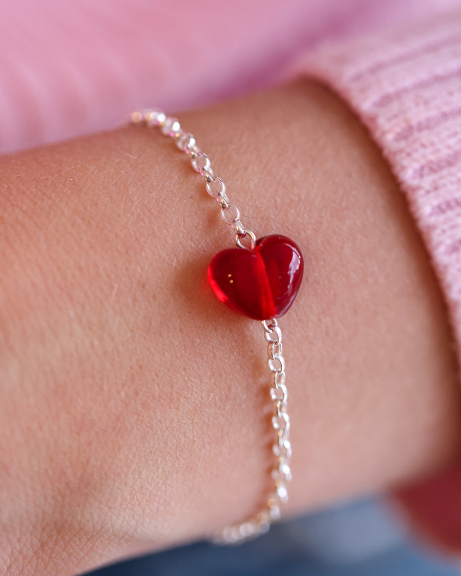 Heart on Your Sleeve Bracelet
