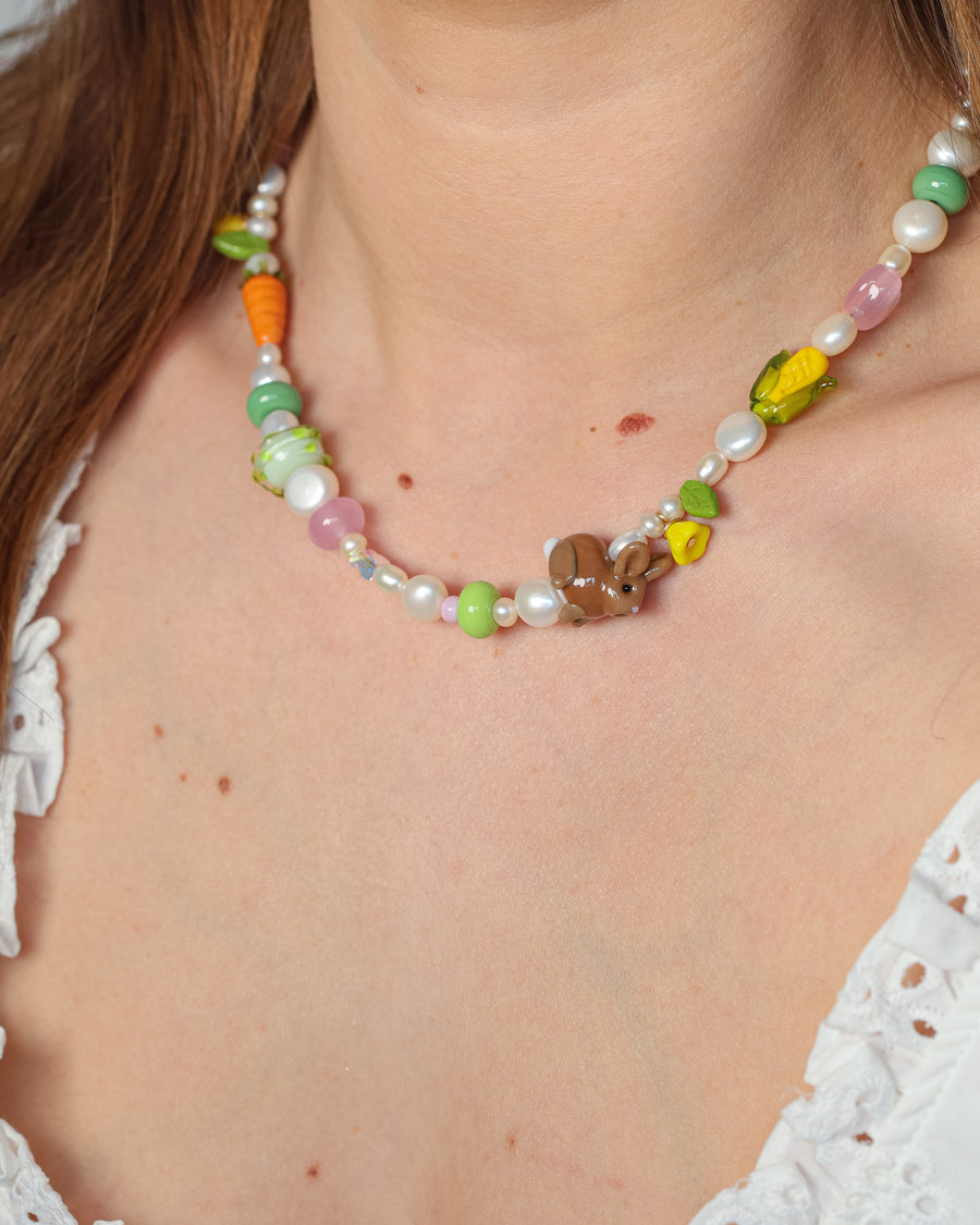 Hungry Bunny Necklace