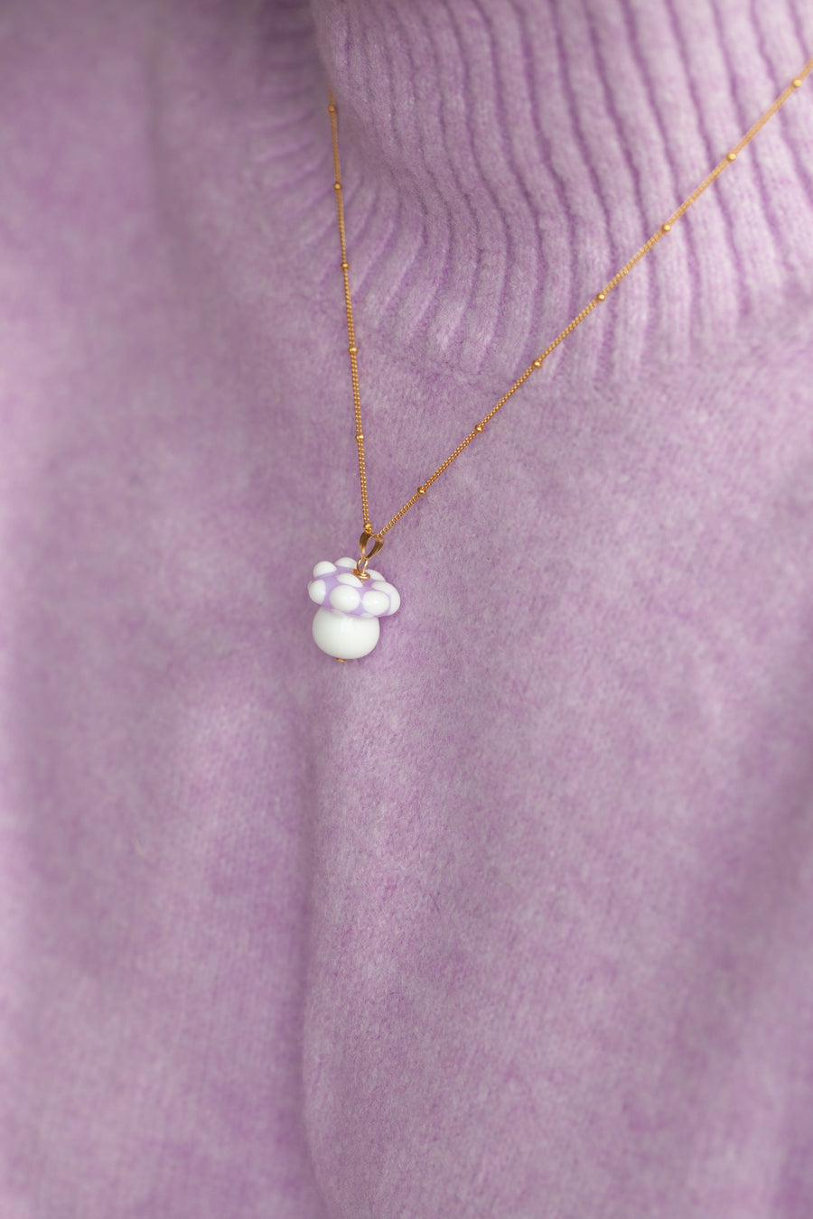 Toadstool Charm Necklace