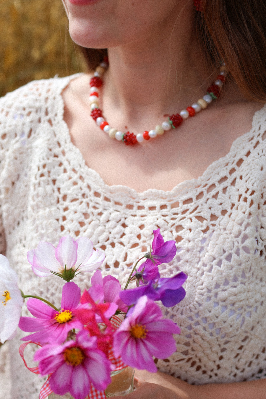 Berry Basket Necklace