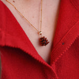 Pinecone Charm Necklace