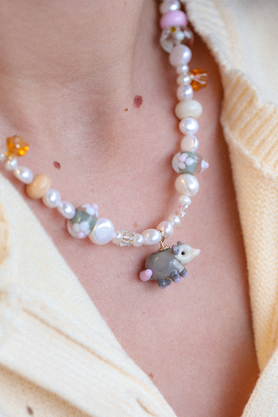 Precious Possum Necklace
